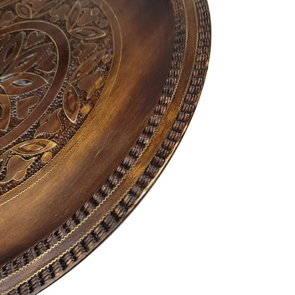 Vintage Polish Folklore Hand-Carved 11.75